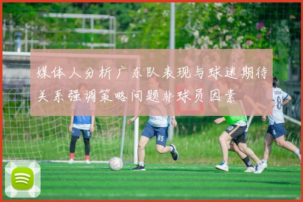 媒体人分析广东队表现与球迷期待关系强调策略问题非球员因素